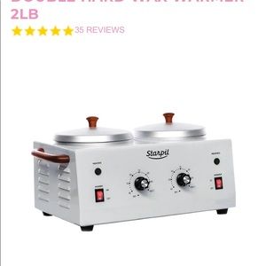 Starpil Double Wax Warmer, Pink Wax beads, Starpil oil and Emulsion never used